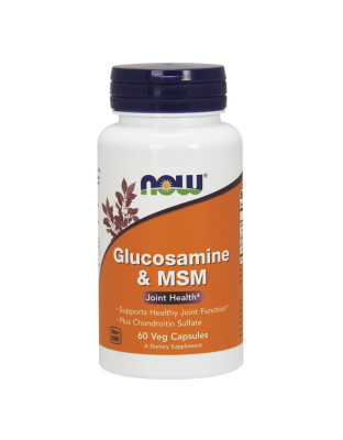 NOW Glucosamine & MSM (60 veg caps)