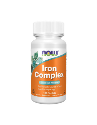 NOW Iron Complex (100 tabs)