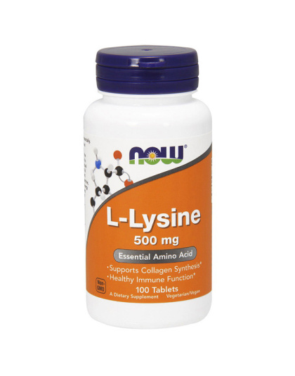 NOW L-Lysine 500 mg (100 tabs)