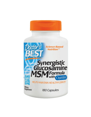 Doctor's BEST Synergistic Glucosamine MSM Formula (180 caps)