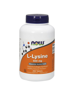 NOW L-Lysine 500 mg (250 tab)