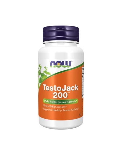 NOW Testo Jack 200 (60 veg caps)
