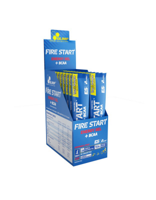 OLIMP Fire Start Energy Gel + BCAA (36 g, orange)