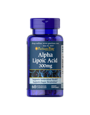 Puritan's Pride Alpha Lipoic Acid 300 mg (60 caps)