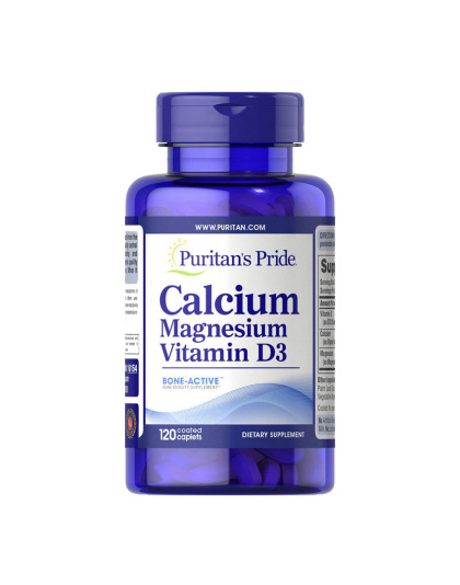 Puritan's Pride Calcium Magnesium Vitamin D3 (120 caplets)