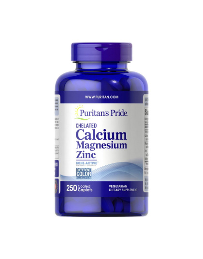 Puritan's Pride Calcium Magnesium Zinc (250 caplets)