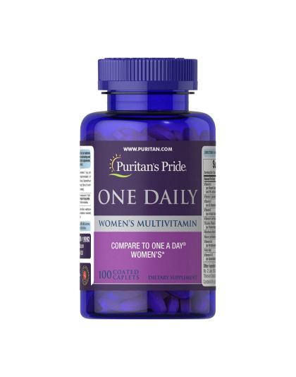 Puritan's Pride One Daily Women's Multivitamin (100 caplets)