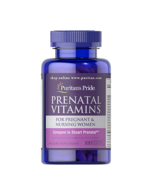 Puritan's Pride Prenatal Vitamins (100 caplets)