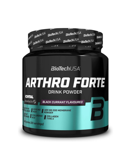 BioTech Arthro Forte drink powder (340 g, black currant)