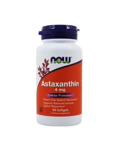 NOW Astaxanthin 4 mg (90 softgels)