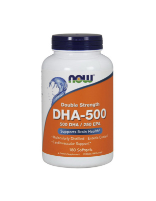 NOW DHA-500/250 EPA (180 softgels)