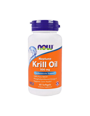 NOW Krill Oil 500 mg (60 softgels)