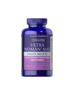 Puritan's Pride Ultra Woman Max Daily Multi (90 caplets)