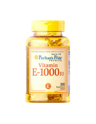 Puritan's Pride Vitamin E-450 mg (1000 IU) (100 softgels)
