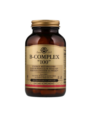 Solgar B-Complex 100 (100 veg caps)