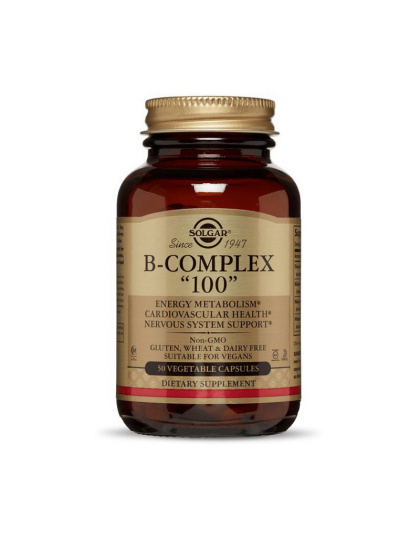 Solgar B-Complex 100 (50 veg caps)