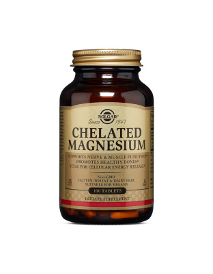 Solgar Chelated Magnesium (100 tabs)
