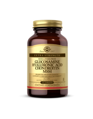 Solgar Glucosamine Hyaluronic Acid Chondroitin MSM (60 tabs)