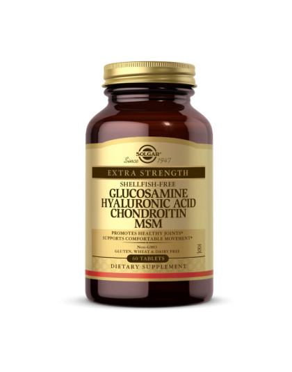 Solgar Glucosamine Hyaluronic Acid Chondroitin MSM (60 tabs)