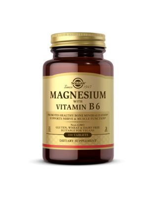 Solgar Magnesium with Vitamin B6 (100 tab)