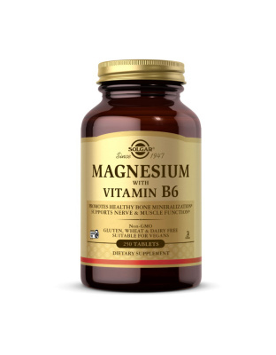 Solgar Magnesium with Vitamin B6 (250 tab)