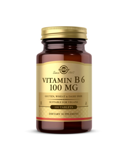 Solgar Vitamin B6 100 mg (100 tab)