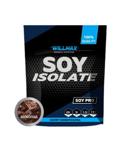 Willmax Soy Isolate (900 g, полуничний джем)