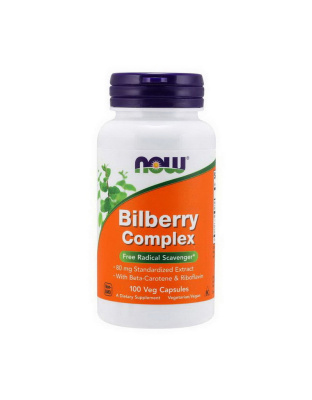 NOW Bilberry Complex (100 veg caps)