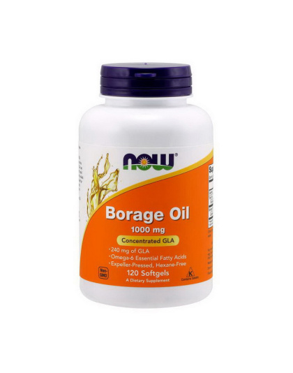 NOW Borage Oil 1000 mg (120 softgels)