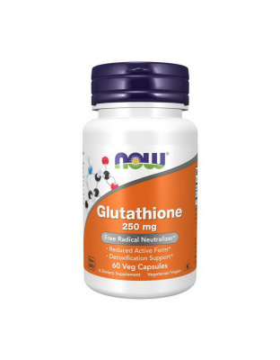 NOW Glutathione 250 mg (60 veg caps)