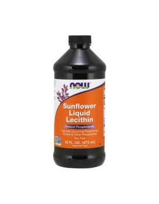NOW Sunflower Liquid Lecithin (473 ml)