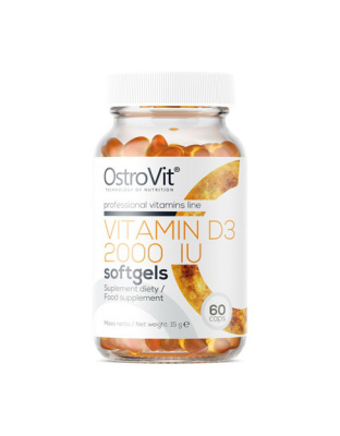 OstroVit Vitamin D3 2000 IU (60 caps)