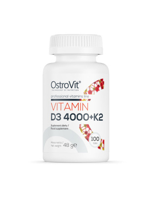 OstroVit Vitamin D3 4000 + K2 (100 tabs)