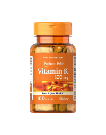 Puritan's Pride Vitamin K 100 mcg (100 tab)