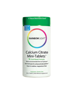 Rainbow Light Calcium Citrate Mini-Tablets (120 mini-tablets)