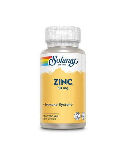 Solaray Zinc 50 mg (100 veg caps)