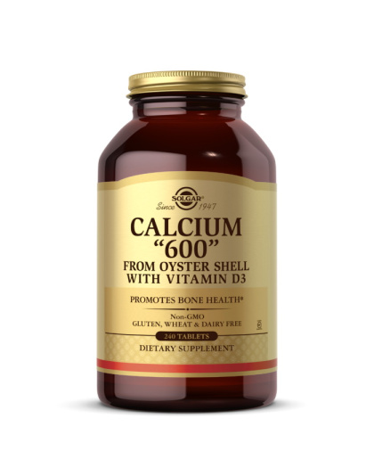 Solgar Calcium 600 with vit D3 (240 tabs)