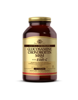 Solgar Glucosamine Chondroitin MSM with Ester-C (180 tabs)