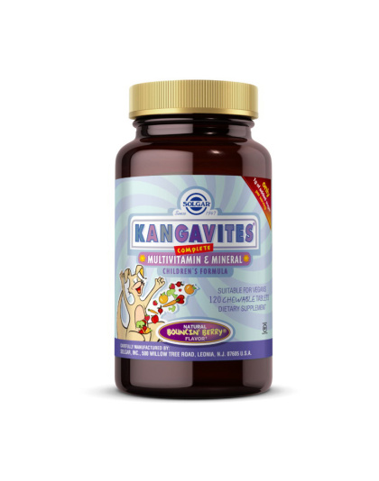 Solgar Kangavites (120 chewable tab, bouncin berry)