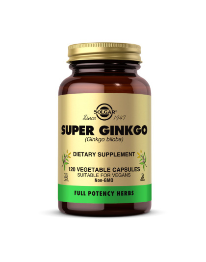Solgar Super Ginkgo (120 veg caps)