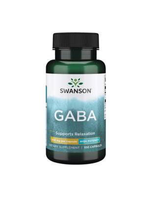Swanson GABA 500 mg (100 caps)