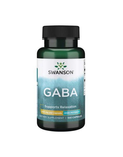 Swanson GABA 500 mg (100 caps)