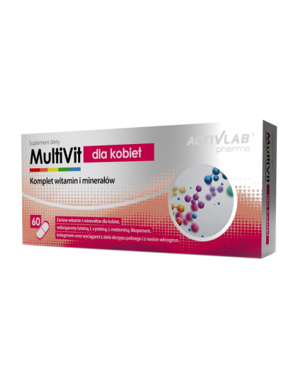Activlab MultiVit dla Kobiet (60 tab)