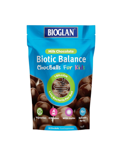 Bioglan Biotic Balance Chocballs For Kids (30 chocballs)