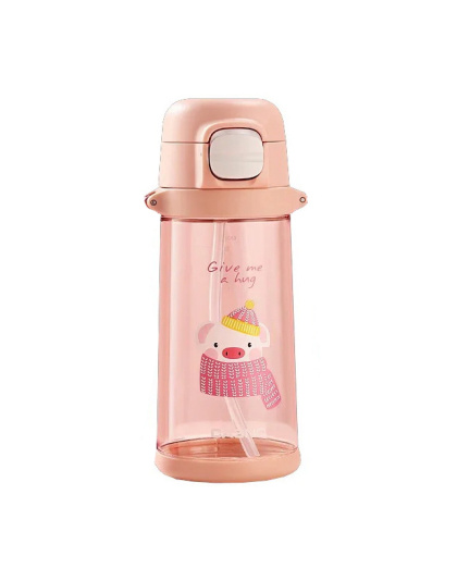 Casno Casno Pig Waterbottle KXN-1219 (690 ml, pink)