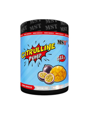 MST Citrulline Pump (511 g, mango-maracuja)