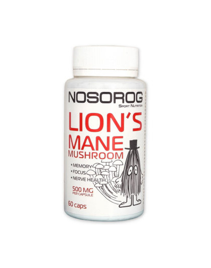 NOSOROG Lion's Mane Mushroom 500 mg (60 caps)