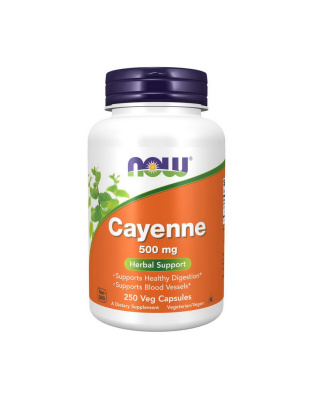 NOW Cayenne 500 mg (250 veg caps)