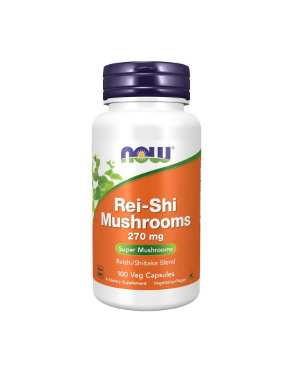NOW Rei-Shi Mushroom 270 mg (100 veg caps)