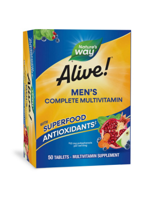 Nature's Way Alive! Men's Complete Multivitamin (50 tab)